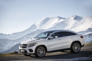 Fahrveranstaltung Mercedes-Benz GLE und GLE Coupe in Kitzbühel Juni 2015