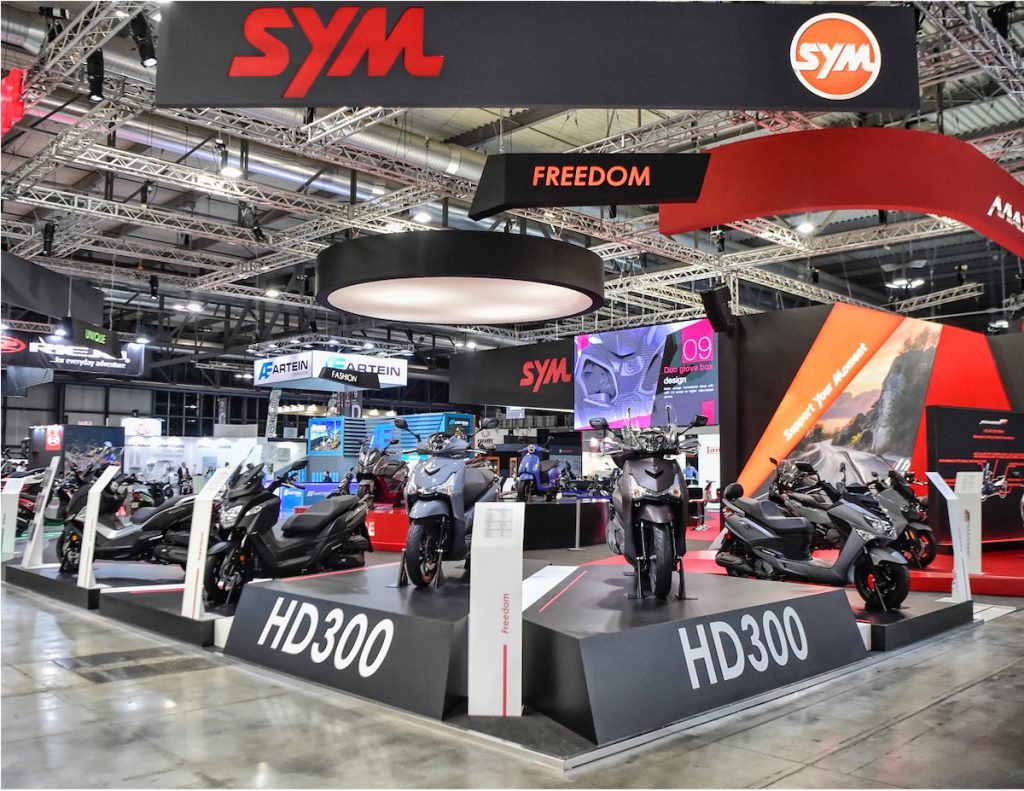 EICMA 2021, ANCHE SYM TRA GLI ESPOSITORI AbmNews